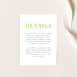 Umschließungskarte Begleitkarte