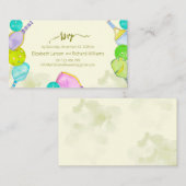 Umschließungskarte Begleitkarte (Vorne/Hinten)