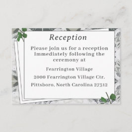 Umschließungskarte Begleitkarte