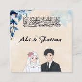 Umschließungskarte Begleitkarte (Vorderseite)