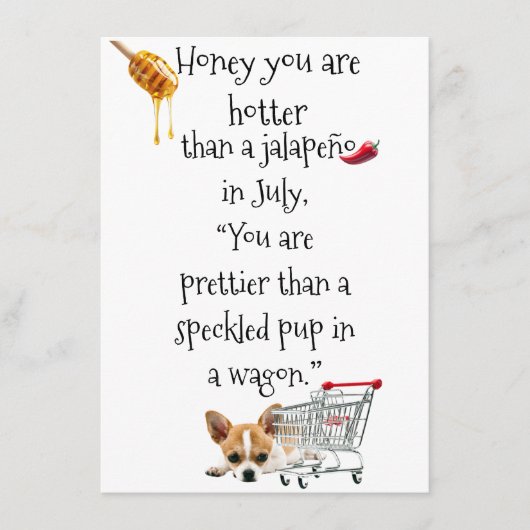 Umschließungskarte Begleitkarte (Vorderseite)