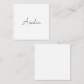 Umschließungskarte Begleitkarte (Vorne/Hinten)