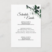 Umschließungskarte für den neutralen botanischen H Begleitkarte (Vorderseite)