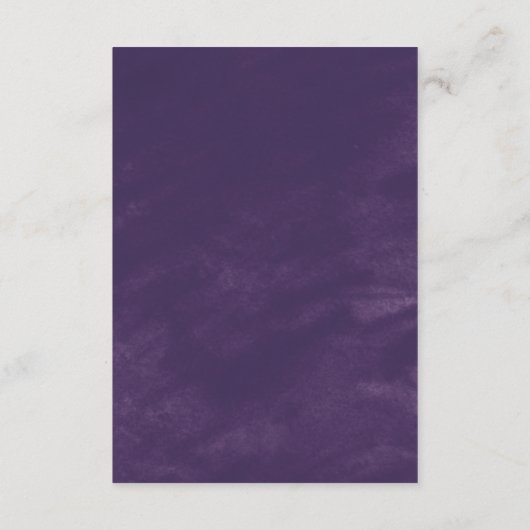 Umschließungskarte für den rustikalen Lavendel Begleitkarte (Rückseite)