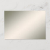 Umschließungskarte für die goldene Blume Begleitkarte (Rückseite)