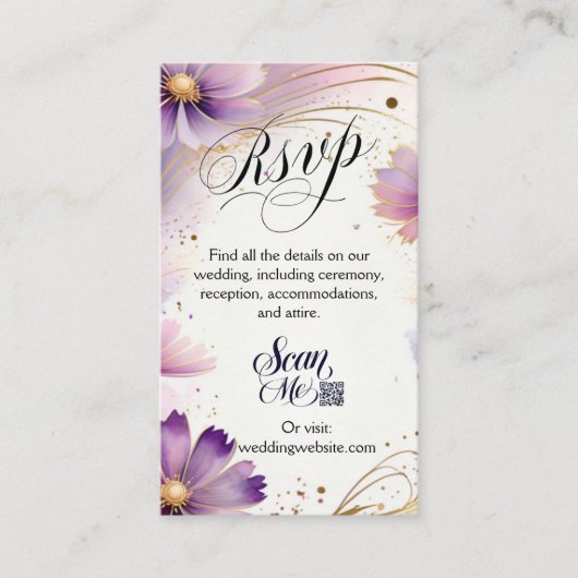 Umschließungskarte - QR-Code von "Scan Me" Begleitkarte (Vorderseite)