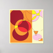 Umschlossene Null Leinwanddruck (Vorderseite)