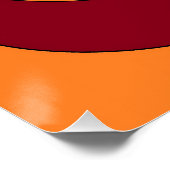 Umschlossene Null Poster (Ecke)