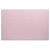 Umschriebene Blumen auf Hellrosa Stoff (Yard (91,4 cm))