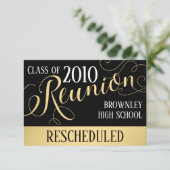 Umschulung von Klassen oder Wiedersehen Einladung (Stehend Vorderseite)