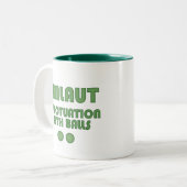 Umseeball (grün) zweifarbige tasse (Vorderseite Links)