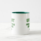 Umseeball (grün) zweifarbige tasse (Mittel)