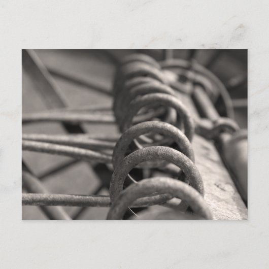 Umsetzung alter landwirtschaftlicher Betriebe Postkarte (Vorderseite)