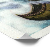 Umsetzung der Legende des weißen Kanues Poster (Ecke)