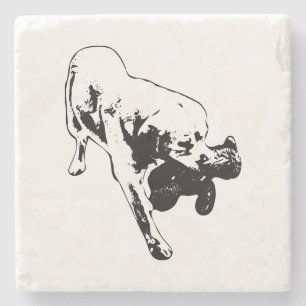 Umsetzung Steinuntersetzer