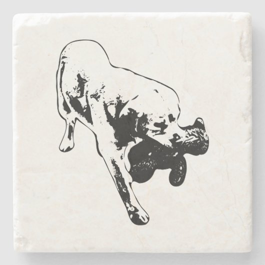 Umsetzung Steinuntersetzer (Vorderseite)