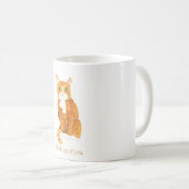 Umsichtige Ginger Cat Tasse (VorderseiteRechts)