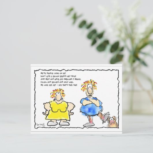 Umsichtige Karte (Stehend Vorderseite)