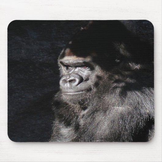 Umsichtiger Gorilla Mousepad (Vorne)