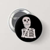 Umsichtiger Schädel Button (Vorne & Hinten)