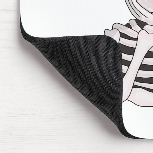 Umsichtiger Schädel Mousepad (Ecke)