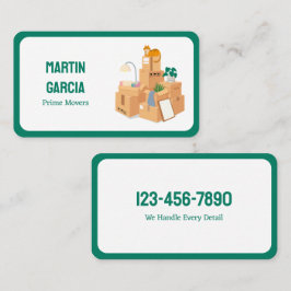 Umsiedlung Visitenkarte