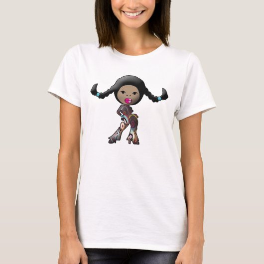 umsponnene Diva T-Shirt (Vorderseite)