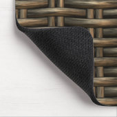 umsponnener Weidenhintergrund Mousepad (Ecke)