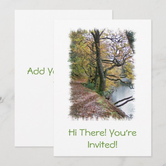 UMSTÄNDE EINLADUNG (Vorne/Hinten)