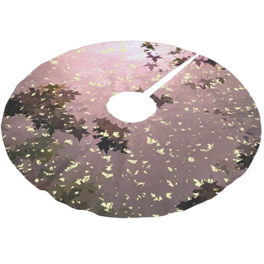 UMSTÄNDE POLYESTER WEIHNACHTSBAUMDECKE (Schrägansicht)