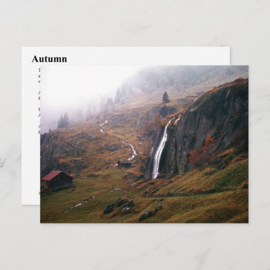 UMSTÄNDE POSTKARTE (Vorne/Hinten)