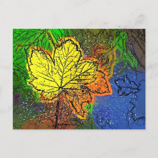 UMSTÄNDE POSTKARTE (Vorderseite)