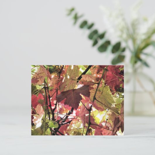 UMSTÄNDE POSTKARTE (Stehend Vorderseite)