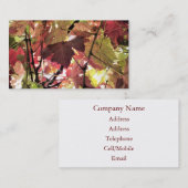 UMSTÄNDE VISITENKARTE (Vorne/Hinten)