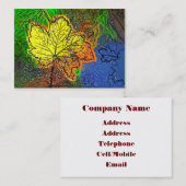 UMSTÄNDE VISITENKARTE (Vorne/Hinten)