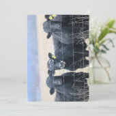 Umstehende Einladung (Stehend Vorderseite)