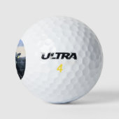 Umstehende Golfball (Logo)