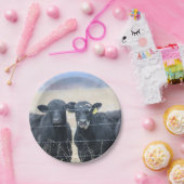 Umstehende Pappteller (Party)