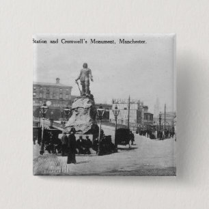Umsteigestation und Cromwells Monument Button