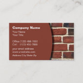 Umstellen von Visitenkarten Visitenkarte (Vorderseite)