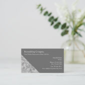 Umstellen von Visitenkarten Visitenkarte (Stehend Vorderseite)