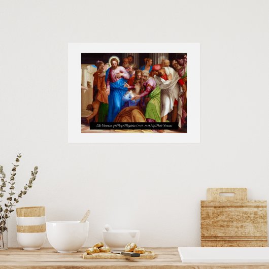 Umstellung von Mary Magdalene Poster (Küche)