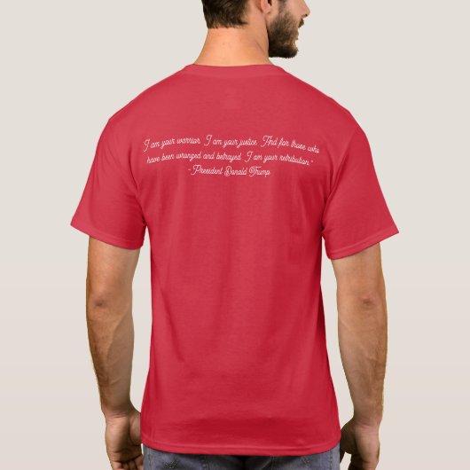 Umtausch des zweiseitigen T - Shirt (Rückseite)