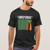 Umupondo Nickname von Sambia I Funny Sambia Flag T-Shirt (Vorderseite)