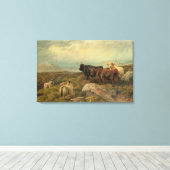 Umverteilung Leinwanddruck (Insitu (Holzboden))