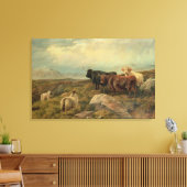 Umverteilung Leinwanddruck (Insitu (Wohnzimmer))