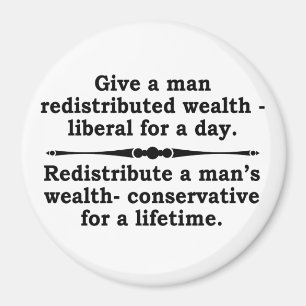 Umverteilung von Reichtum? Magnet