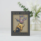 Umverteilung von Wall St. Postkarte (Stehend Vorderseite)