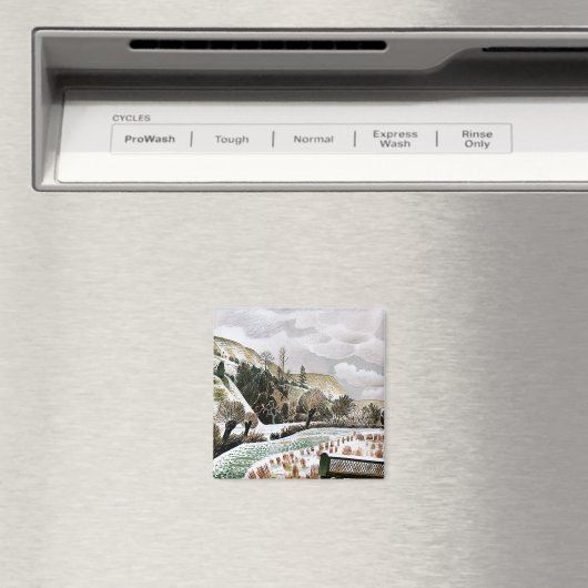 Umwälzend - Neujahrsschnee Magnet (In Situ (Geschirrspüler))