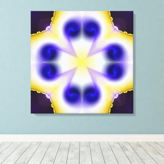 Umwälzende Canvas-Schrift Leinwanddruck (Insitu (Holzboden))